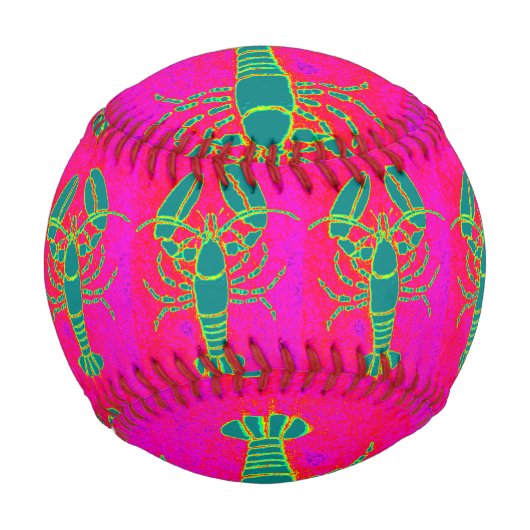 Grüne Hummer Thunder_Cove rosa Baseball (Rückseite)