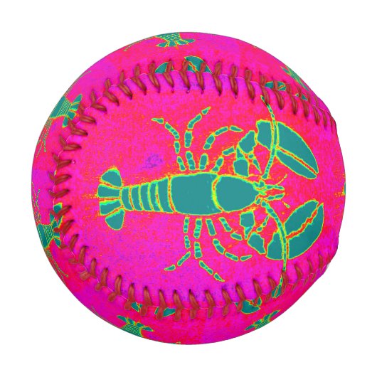 Grüne Hummer Thunder_Cove rosa Baseball (Vorderseite Links)
