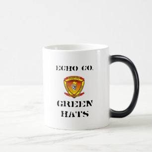 Grüne Hüte des Echo-2/9 Verwandlungstasse