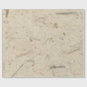 Grüne Hütte, cremig, naturbelassen Geschenkpapier (Flach)