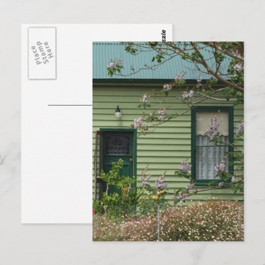 Grüne Hütte Postkarte (Vorne/Hinten)