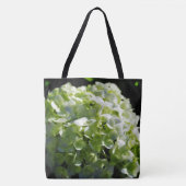 Grüne Hydrangeas-Blume Tasche (Vorderseite)