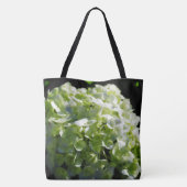 Grüne Hydrangeas-Blume Tasche (Rückseite)