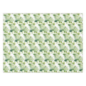 Grüne Hydrangeas Tischdecke (Vorderseite (Horizontal))