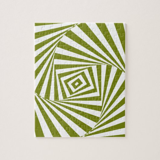 grüne Illusion Puzzle (Vertikal)