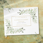 Grüne in der Gedächtnisfeier Gästebuch