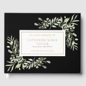 Grüne in der Gedächtnisfeier Gästebuch (Vorderseite)