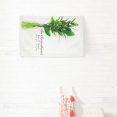 Grüne in Vase Feier der Lebensbeerdigung Banner (InSitu)