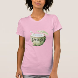 Grüne Insel Kokosparadies T-Shirt
