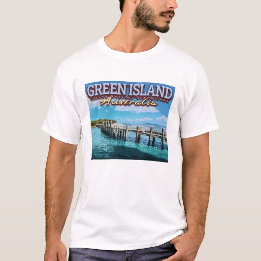 GRÜNE INSEL T-Shirt (Vorderseite)
