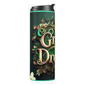 "Grüne Inspiration" Thermosbecher (Nach links gedreht)