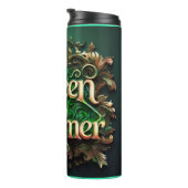 "Grüne Inspiration" Thermosbecher (Nach rechts gedreht)