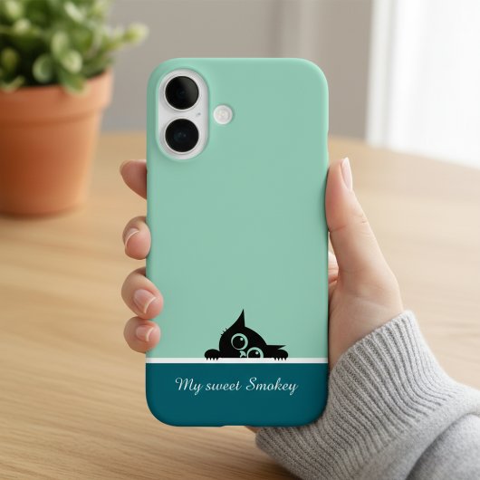 Grüne iPhone-Hülle mit süßem Kitzendesign Case-Mate iPhone Hülle