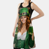 Grüne irische Bier-All-Over-Druck-Schürze Schürze (InSitu)