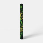 GRÜNE IRISCHE KELLTISCHE KLEEBLATT SAMSUNG GALAXY HÜLLE (Linke Seite)