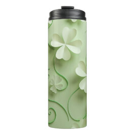 GRÜNE IRISCHE KELLTISCHE KLEEBLATT THERMOSBECHER