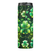 GRÜNE IRISCHE KELLTISCHE KLEEBLATT THERMOSBECHER (Rückseite)