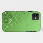 Grüne irische Kleeblätter Case-Mate iPhone Hülle (Rückseite (Horizontal))
