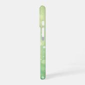 GRÜNE IRISCHE ÜBERSCHREITENDE KLEEBLÄTTER iPhone 16 HÜLLE (Linke Seite)