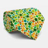 Grüne Ishihara-Krawatte Krawatte (Gerollt)