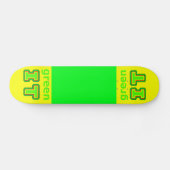 grüne IT - MUSEUM gibsphotoart Skateboard (Horizontal)