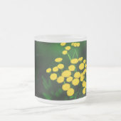 Grüne Jacke mit goldenen Tasten Mattglastasse (Mittel)