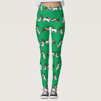 Grüne JRT-Leggings Leggings
