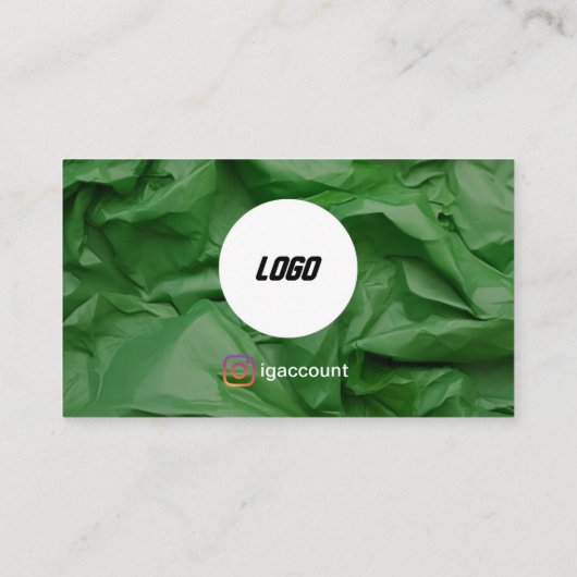 Grüne Junk-Entfernung Visitenkarte (Rückseite)