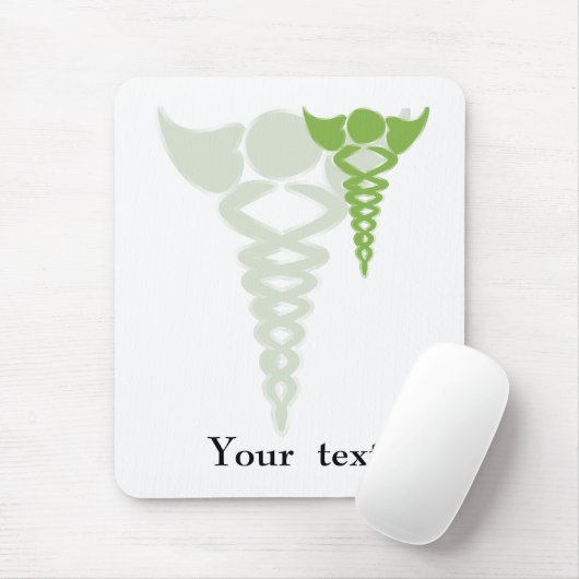 Grüne Kadukus-Geschenke Mousepad (Mit Mouse)