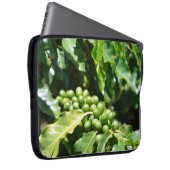 Grüne Kaffeeberries Laptopschutzhülle (Vorne Rechts)