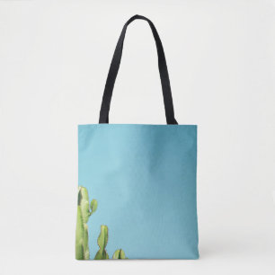 Grüne Kakteen-Pflanze Tasche