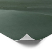 Grüne Kakteen Poster (Ecke)