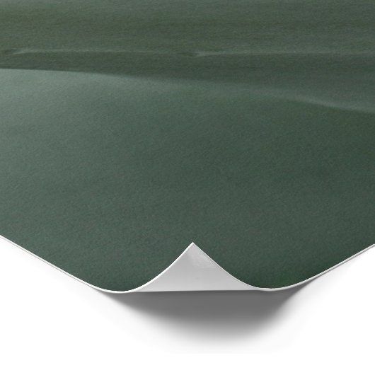 Grüne Kakteen Poster (Ecke)