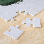 Grüne Kaktus: Minimalistischer weißer Hintergrund Puzzle (Seite)