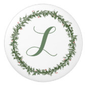 Grüne Kämpfe Keramikknauf (Vorderseite)