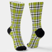 Grüne Karierte Socken HAMbWG (Gewinkelt)