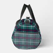 Grüne Karo-Duffel-Tasche Geschenk Duffle Bag (Rechts)