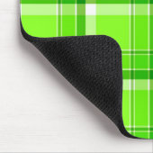 Grüne Karos - Mousepad (Ecke)