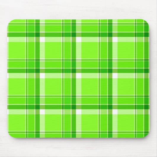 Grüne Karos - Mousepad (Vorne)