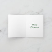 Grüne Karte des Santa's Workshop (Innenseite)