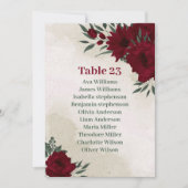 Grüne Karte für Burgund-Blume (Vorderseite)