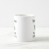Grüne Karte US-amerikanische Einwanderer Geschenke Kaffeetasse (Mittel)
