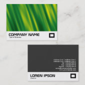 Grüne Kaskade Visitenkarte (Vorne/Hinten)