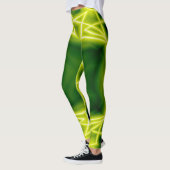 Grüne Kästen Leggings (Links)