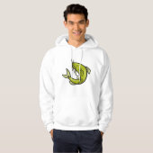 Grüne Katfische Hoodie (Vorne ganz)