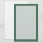 Grüne Kathedrale Briefpapier (Vorne/Hinten)