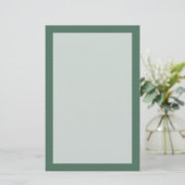 Grüne Kathedrale Briefpapier (Stehend Vorderseite)