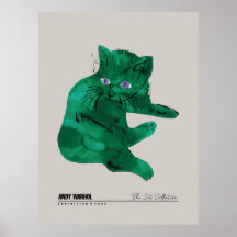 Grüne Katze