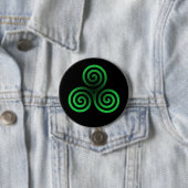 Grüne Keltertraube Button (Beispiel)