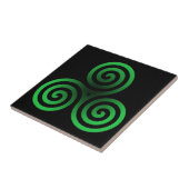 Grüne Keltertraube Fliese (Seite)